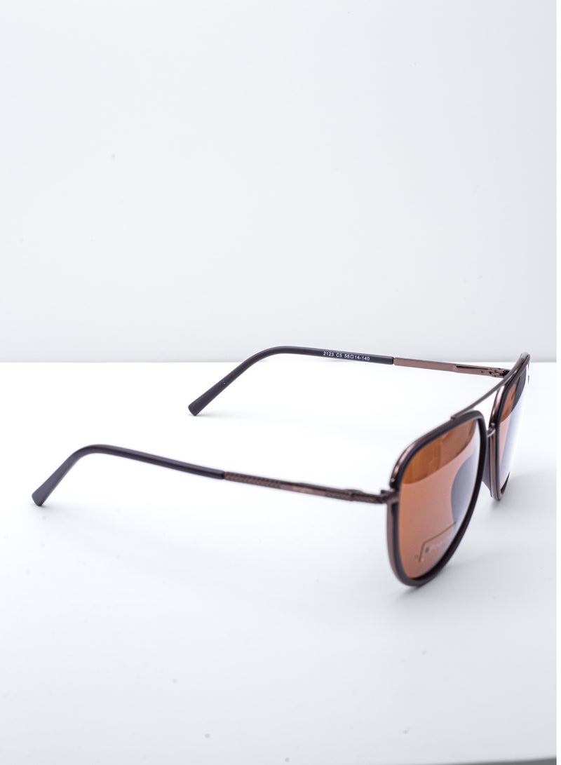 بالينو "نظارات شمسية بإطار افياتور مع عدسات مستقطبة لحماية من الأشعة فوق البنفسجية - إطار معدني متين وخفيف الوزن للرجال والنساء، مثالية للقيادة والسفر والأنشطة الخارجية" - Image 3