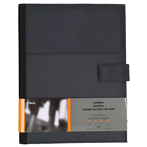 Cambridge Snap Padfolio with Notepad, Legal Pad, 8-1/2" x 11", 40 Sheets, Assorted Colors - Color May Vary (33516) - Image 2