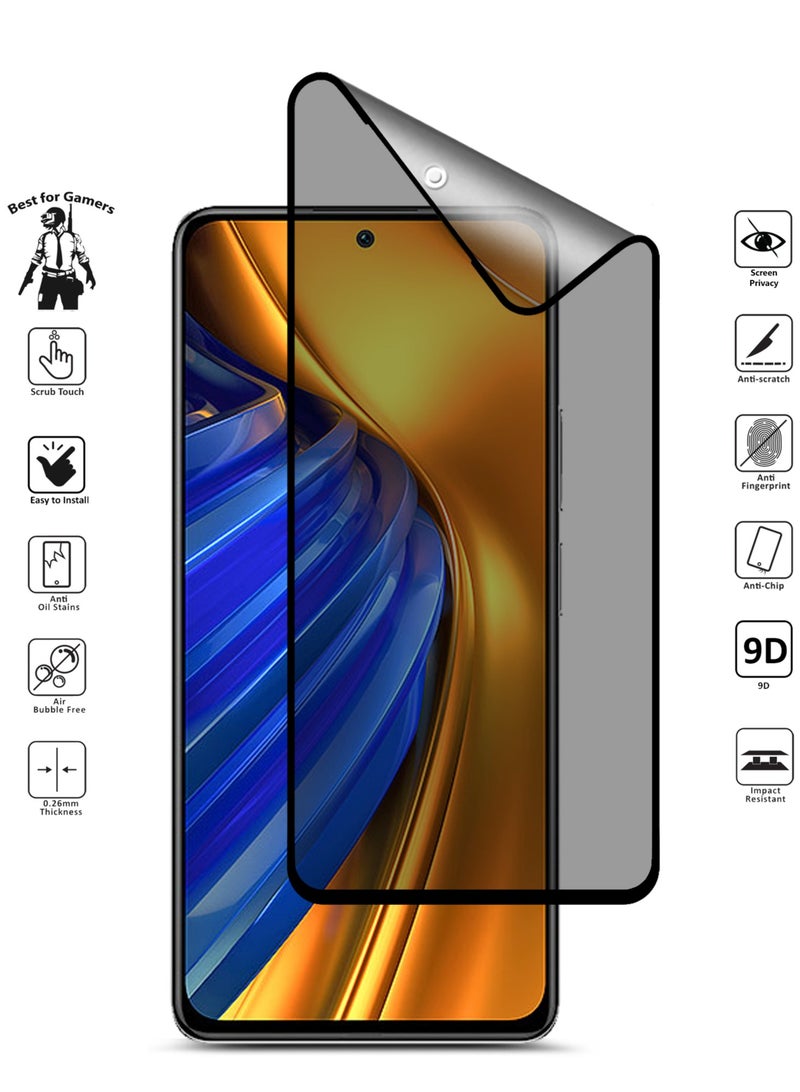 Techie واقي شاشة من السيراميك غير اللامع لشاشة الخصوصية لهاتف Xiaomi POCO F4 5G - Image 2