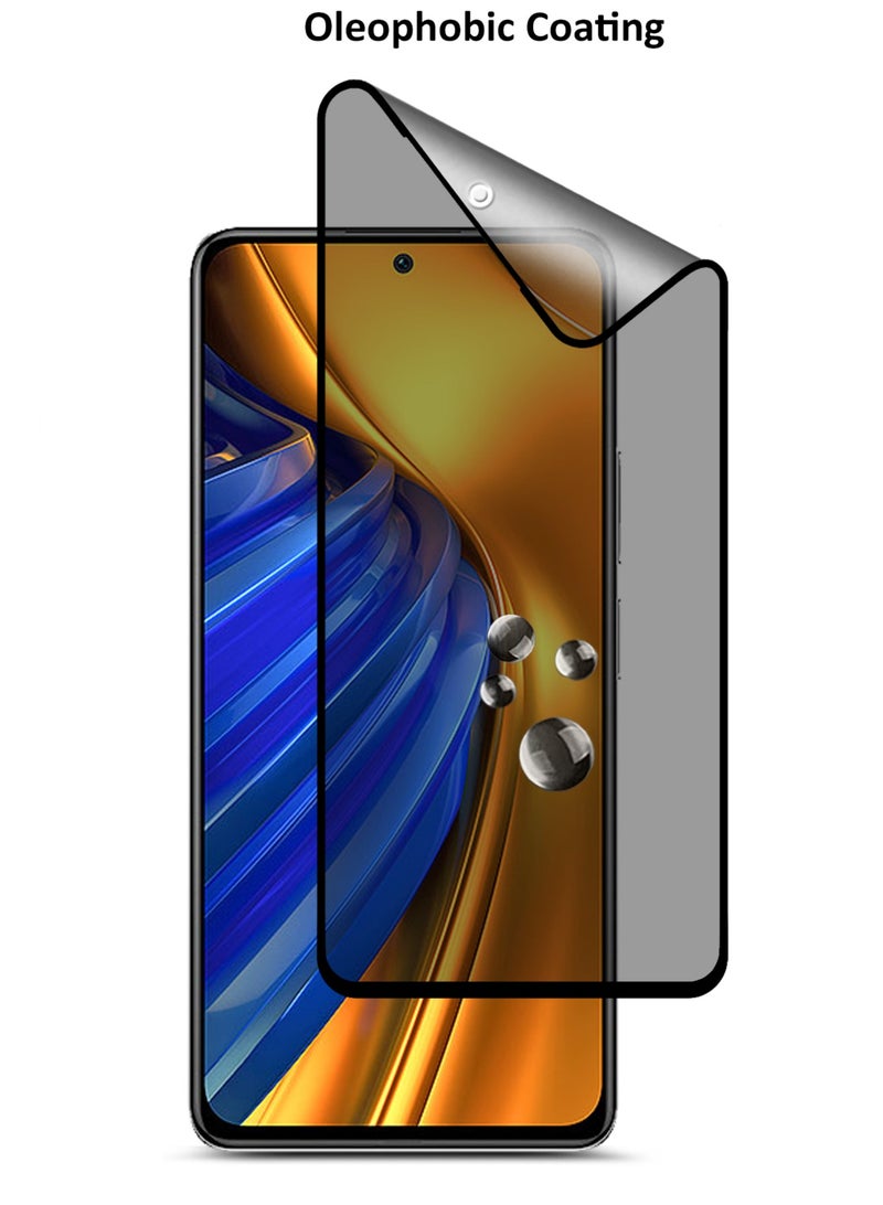 Techie واقي شاشة من السيراميك غير اللامع لشاشة الخصوصية لهاتف Xiaomi POCO F4 5G - Image 3