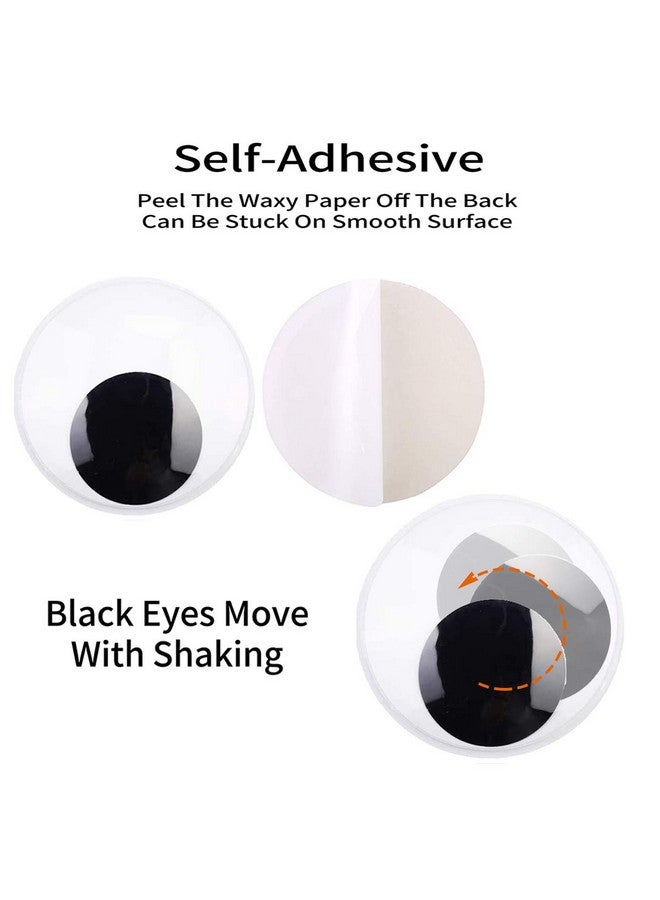 DIYASY 7.5 Inches Giant Googly Eyes, 2 Pcs Large Wiggle Eyes Self Adhesive for DIY Craft Decorations and Christmas Ornaments. - Image 4