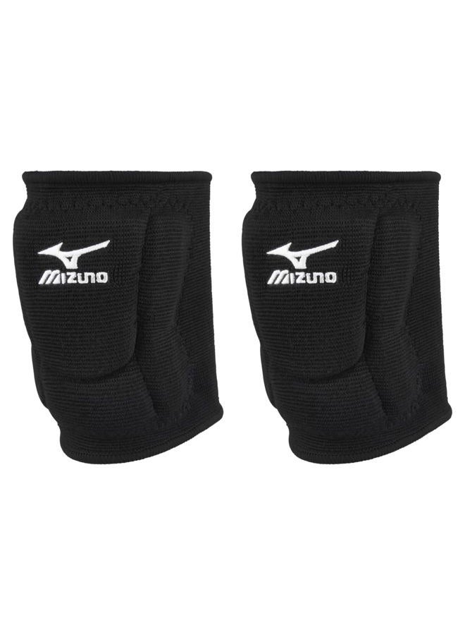 Mizuno وسادة ركبة كرة الطائرة LR6، سوداء، متوسطة - Image 1