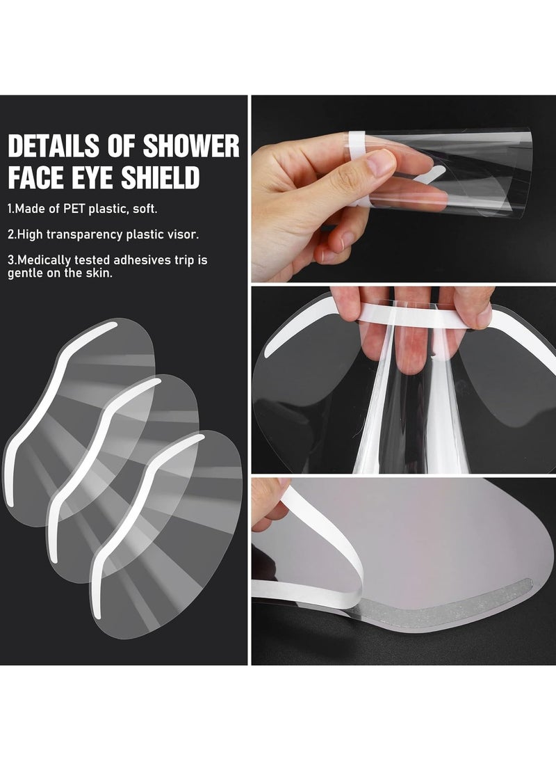 Generic Pack of 30 Disposable Plastic Eye Protection Protective Shower Visor Face Protection for Microblading Permanent Makeup Eyelash Extension Eye Cataract Surgery for Eyes and Eyebrows  - Image 2