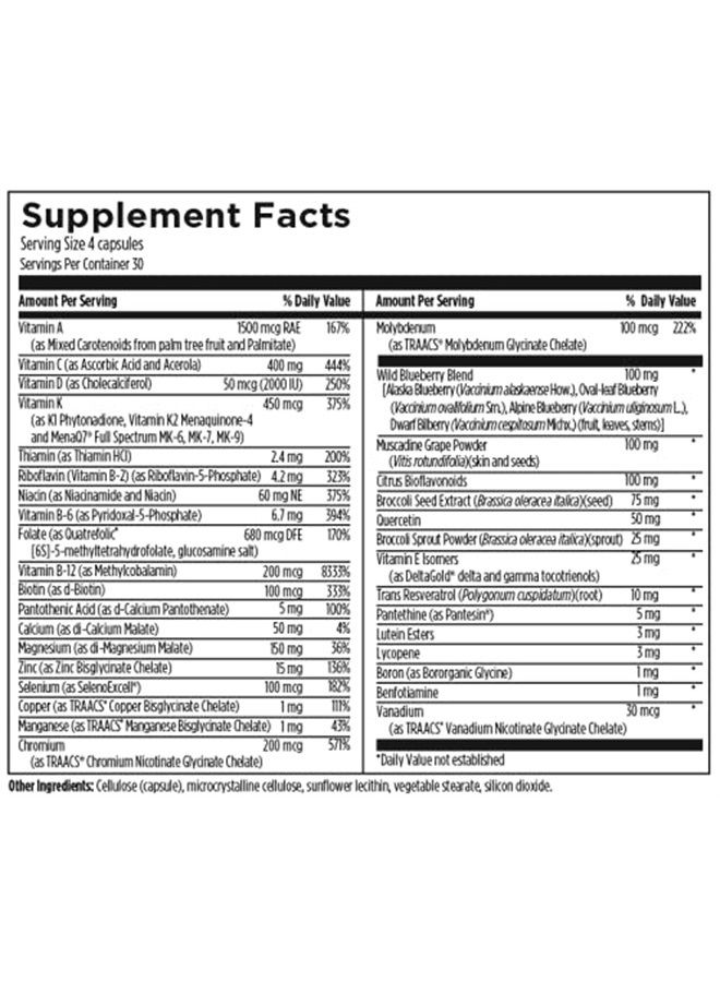 designs for health Designs for Health Primal Multi - Paleo-Friendly Multivitamin Supplement with Folate, Tocotrienols, Lutein + Broccoli Seed, Immune Support Vitamins D (2000 IU), C + Zinc (120 Capsules)  - Image 4