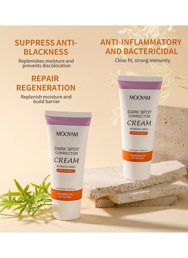 MOOYAM - Underarm Dark Spot Corrector Cream, Dark Spot Remover For Underarm Neck Armpit Knees Elbows Private Areas Brighten And Moisturizes Body Instant Result 60ML - Image 1