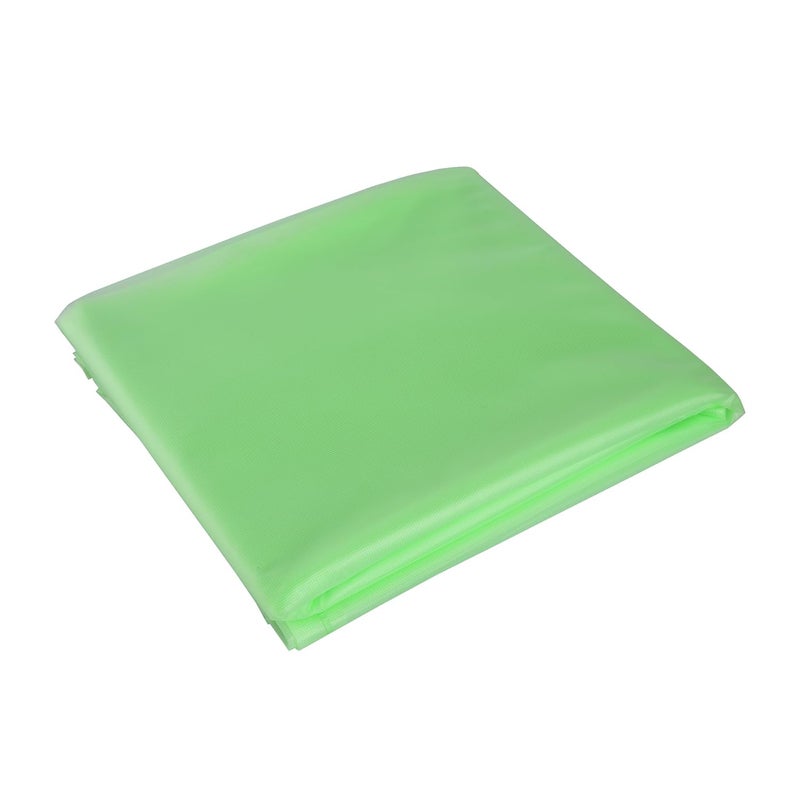 Aqbah Waterproof Plastic Mattress Protection Sheet for Baby and Adult Bed Breathable Soft Fitted Bed Sheet Size 6X7 ft Green