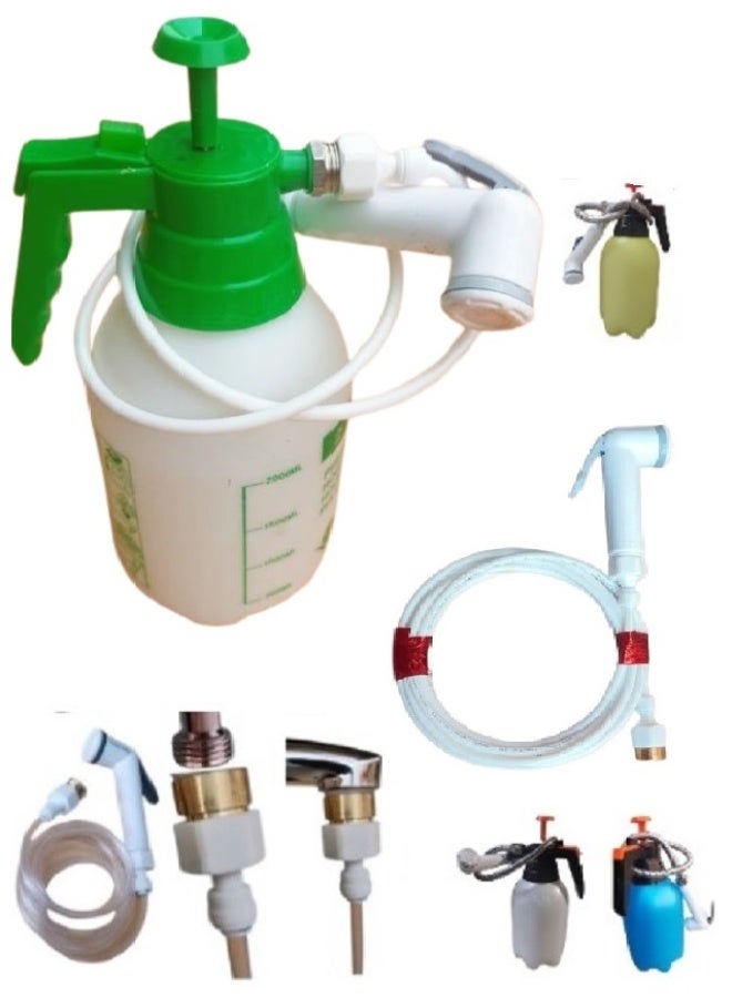 A multi-use bidet used when traveling, regardless of whether there is a waterproof source or not. Desert bidet for use in areas where there is no water source - Image 1