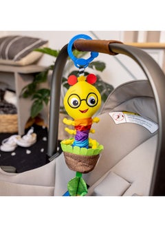 Baby Einstein Baby Einstein - Cal-a-Puller Pull & Shake Toy, Sensory Discovery Toy with Rattle, Knotted Arms, for Babies 0+ Months  - Image 3