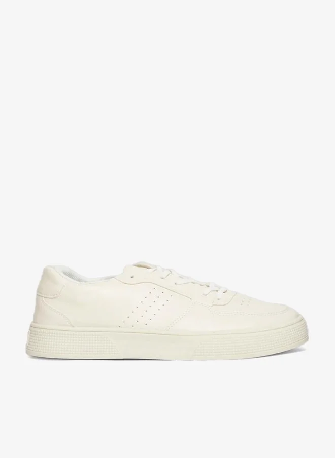 Styli Clean Minimal Lace-Up Sneakers