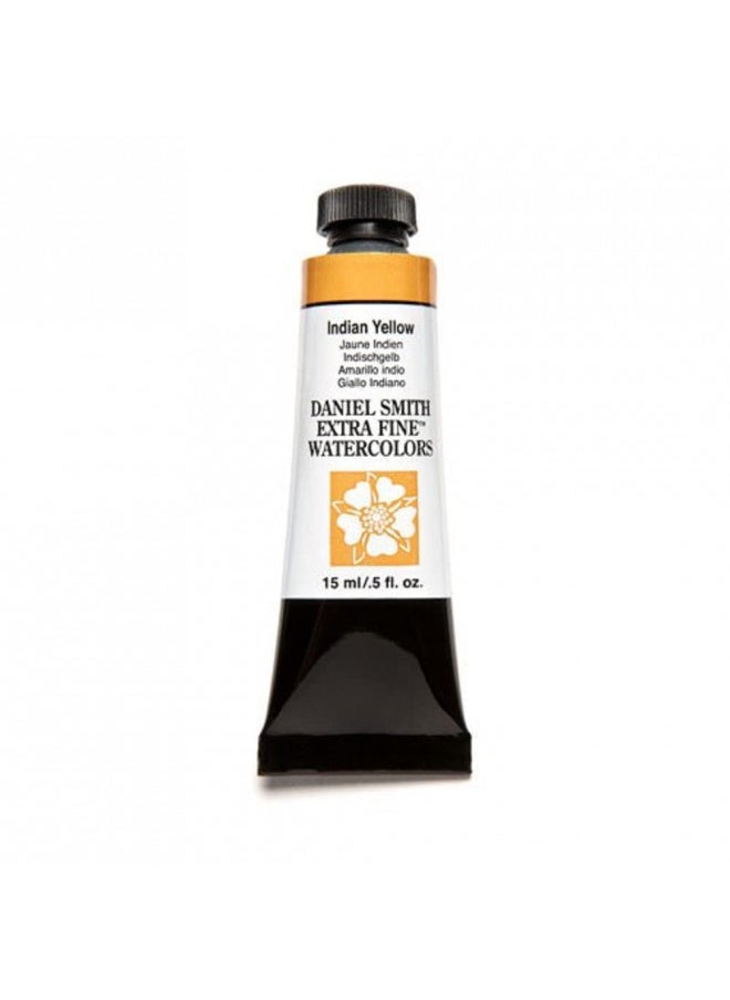 Daniel Smith Daniel Smith Extra Fine Watercolor 15ml Paint Tube, Indian Yellow (284600045)  - Image 1