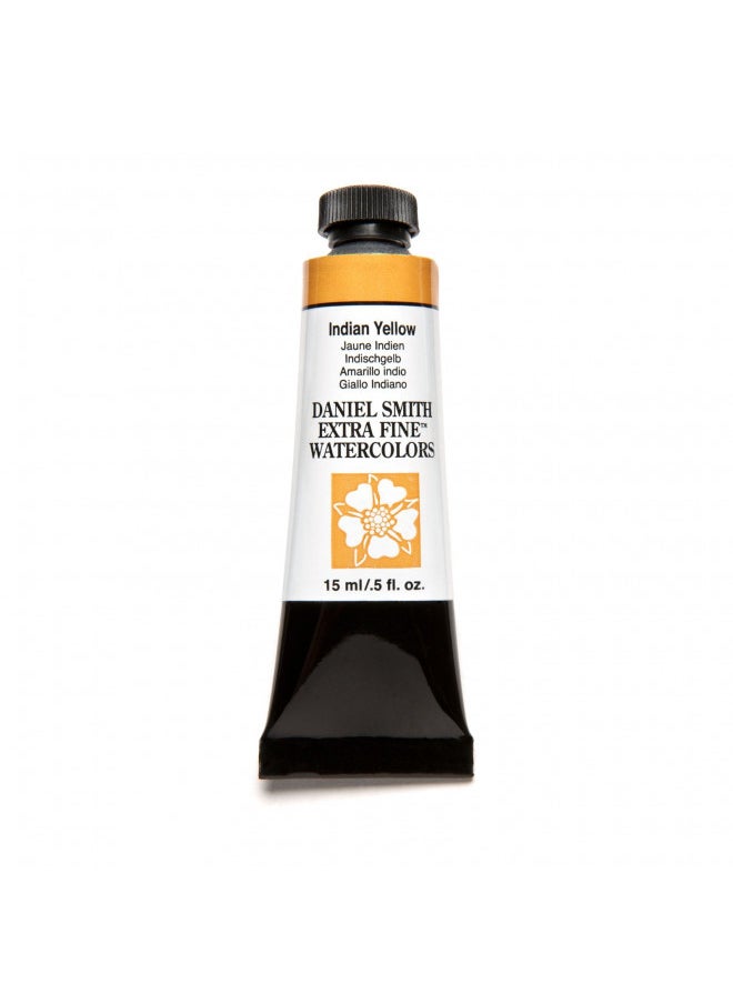 Daniel Smith Daniel Smith Extra Fine Watercolor 15ml Paint Tube, Indian Yellow (284600045)  - Image 3