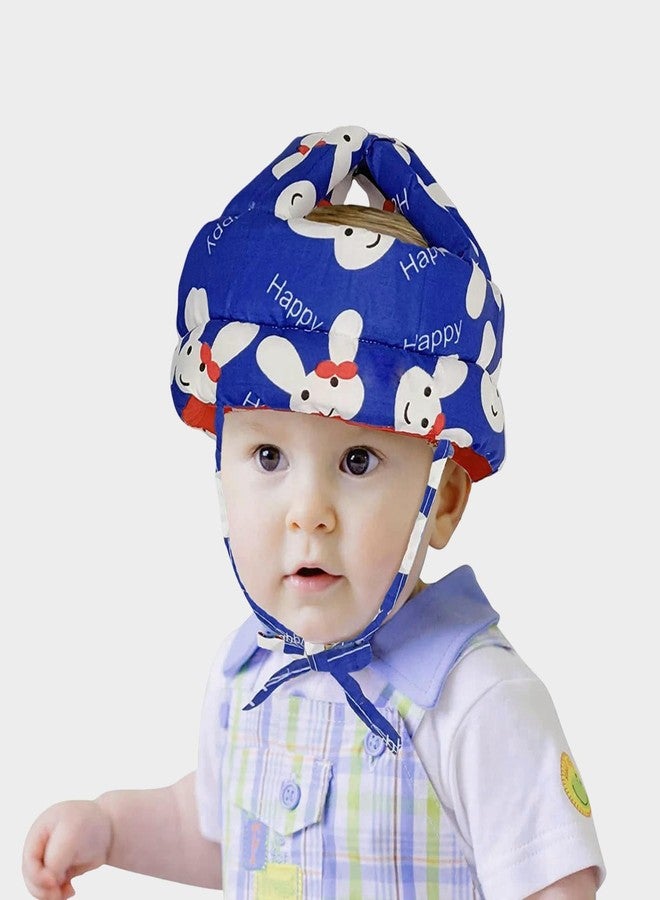 Uonibaby X StarAndDaisy Baby Head Protector Cushion Plush Soft Toy Early Learning Toy Fall Protection Helmet Baby Head Protector Child Adjustable Shoulder Strap (Bunny Print)