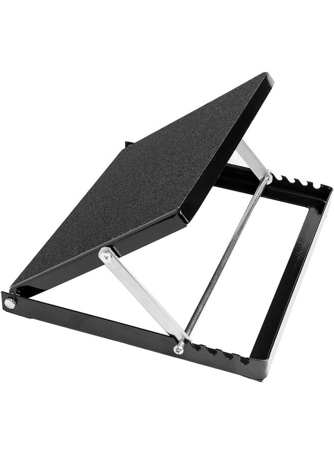 WL Professional Steel Calf Stretcher, Adjustable Ankle Incline Board and Stretch Board, Slant Board with Full Non-Slip Surface, 41cm x 36cm, 4 Positions (230kg Capacity) - Image 4