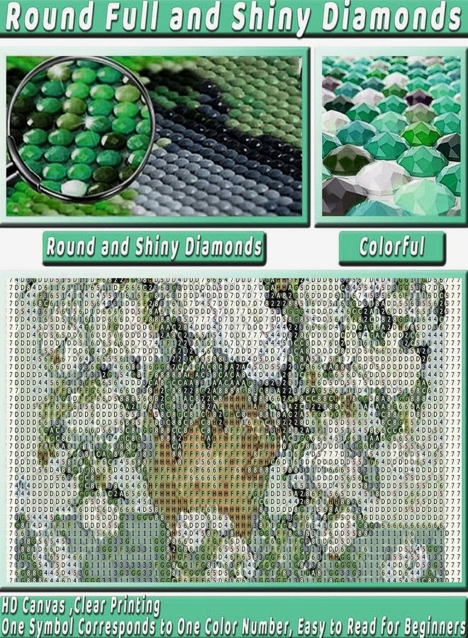 KICHANG Vintage Flowers Diamond Art Kits for Adults Beginner, Vase DIY Modern Diamond Painting 5D Round Full Drill Diamond Dots Gem Art Crafts with Tools,Funny Crafts for Home Wall Decor&Gift-12x16in - Image 5