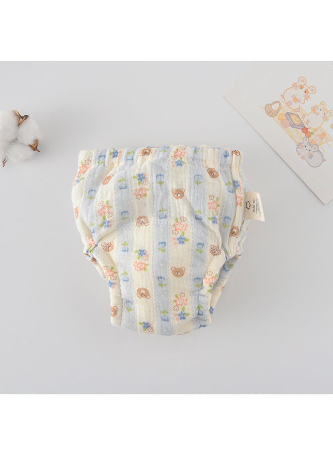 Korean Style Baby Urine Quit Training Pants Cotton Gauze Diaper Pants Study Pants Baby Waterproof Diaper Bag Diaper Pants