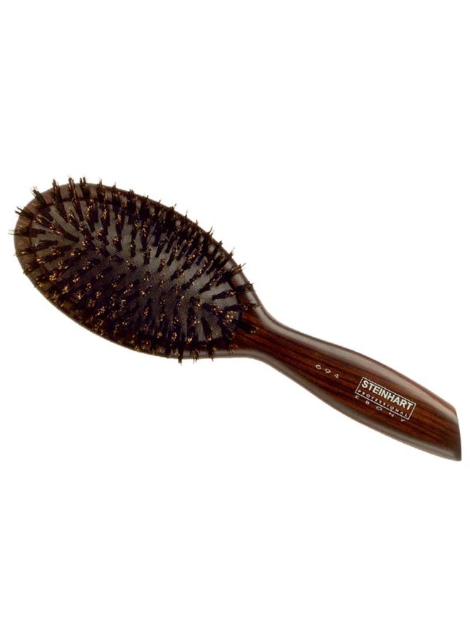 Steinhart Professional Ebony 694 Pneumatic Oval Wood Hairbrush for Smooth Hair 1unit - Image 1