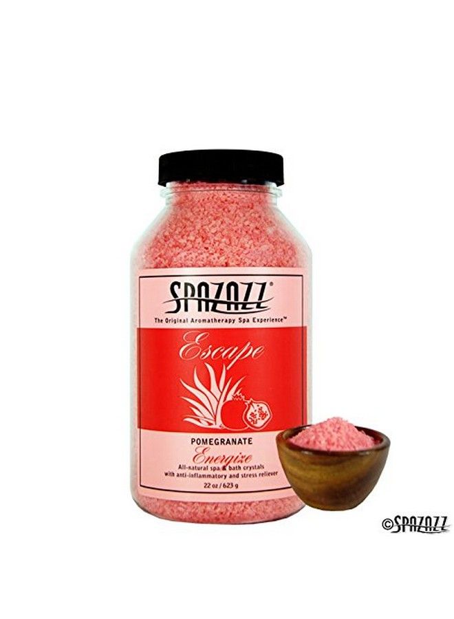 spazazz Spz261 Escape Aromatherapy Crystals Container 22Ounce Pomegranate Energize - Image 4