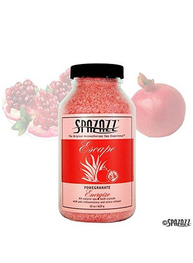 spazazz Spz261 Escape Aromatherapy Crystals Container 22Ounce Pomegranate Energize - Image 3