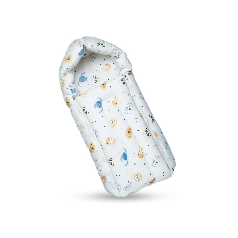 CARERIO Carerio Baby Sleeping Bag Carry Nest Cotton Baby Bedding for New Born Infant Portable Bassinet for Baby Carrying co Sleeping Unisex Baby Sleeping Bed 01 - Image 1