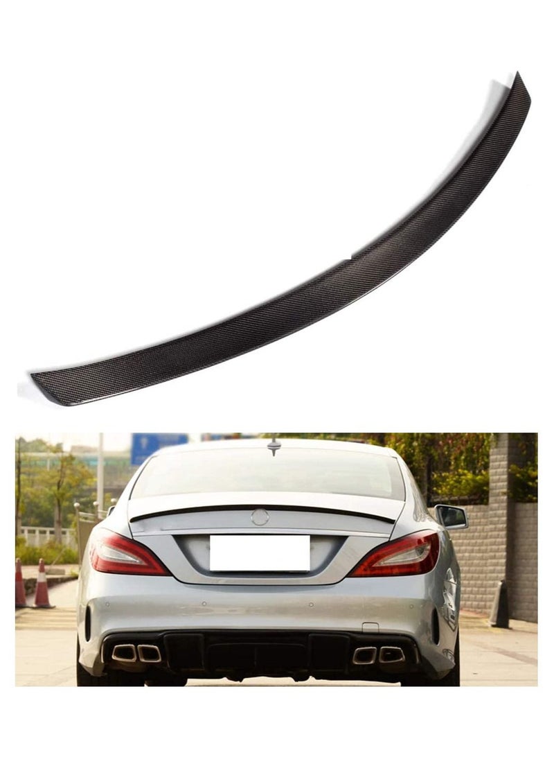 Generic Original Carbon Fiber  MSY Style Trunk Spoiler Fit For Mercedes Benz 2012 -2018 W218 Cls Class Sedan 4Door  - Image 1
