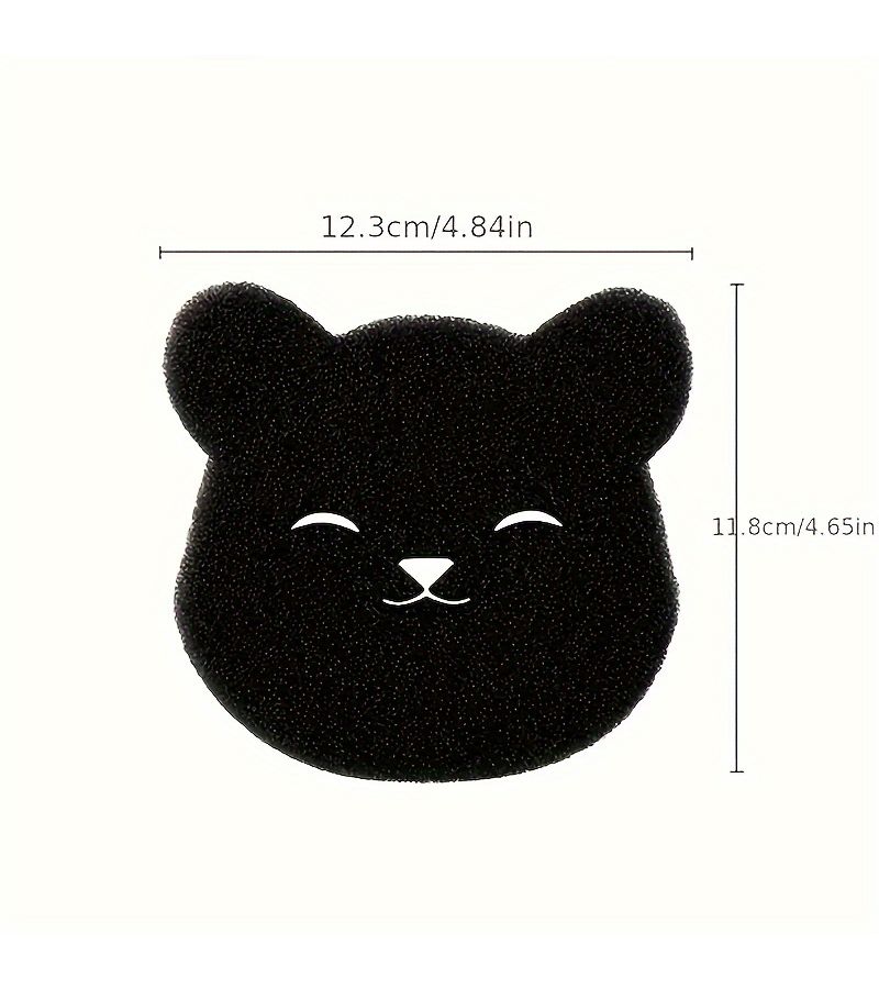 2pcs Black Washing Machine Hair Filter Sticky Adsorption Cat Hair Cleaner Pet Hair Remover - Image 4