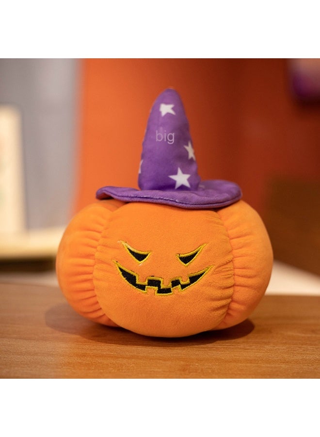 NIBEMINENT Funny Halloween Pumpkin Plush Pillow Toy