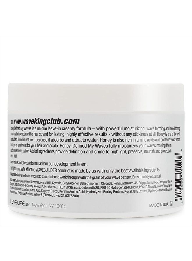Wave King x Wavebuilder Honey, Defined My Waves Moisture Rich Wave Defining Treatment Conditioner - Image 2