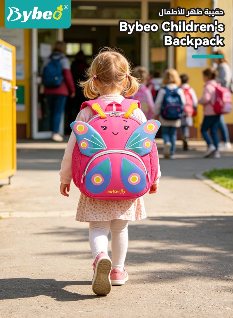 Bybeo Toddler School Backpack, Kids Backpack, Baby Preschool Bag with Anti-Lost Leash and Adjustable Strap, Cute Cartoon Travel Bag for Kindergarten, Travel, School - Image 2