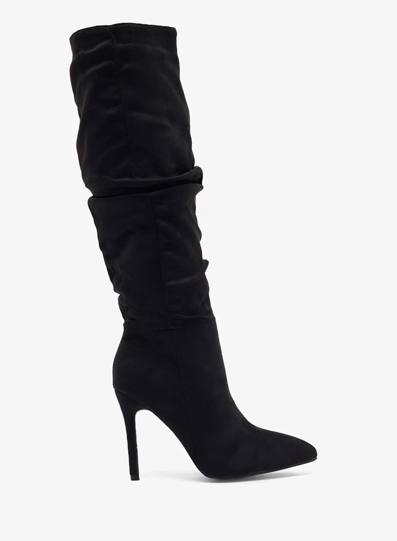 Ginger Pointed Toe Stiletto Heel Knee High Boots
