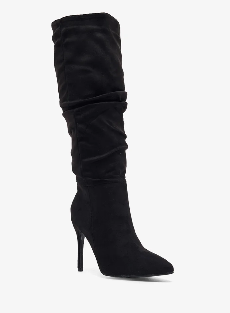 Ginger Pointed Toe Stiletto Heel Knee High Boots