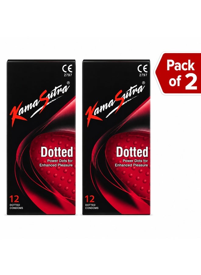 KAMASUTRA DOTTED 12'S (PACK OF 2)