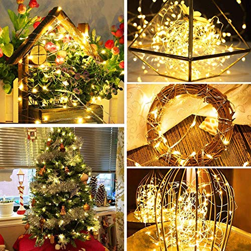 MIRADH Fairy Lights USB Powered String Lights 3M, 30 Led Christmas Lights Fairy String Lights for Party Wedding Festival Bedroom Table Decoration (Warm White, Pack of 2) - Image 3