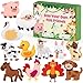 YEETIN Sewing Kit for Kids Ages 6 Beginner Felt Sewing Craft Kit DIY Farm Stuffed Animals Making Set Learn to Sew Gifts for Birthday - Image 3