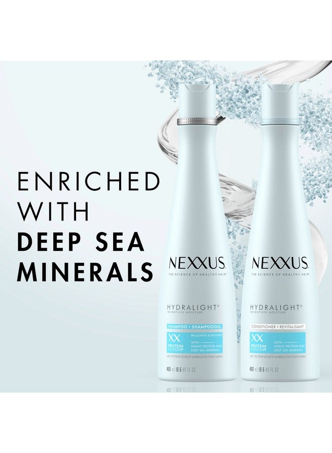 نيكزس شامبو وبلسم نيكسوس هيدرا-لايت، قطعتان للشعر الدهني، نظام العناية بالشعر مُركّب بمزيج بروتين فيوجن، 13.5 أونصة - Image 2