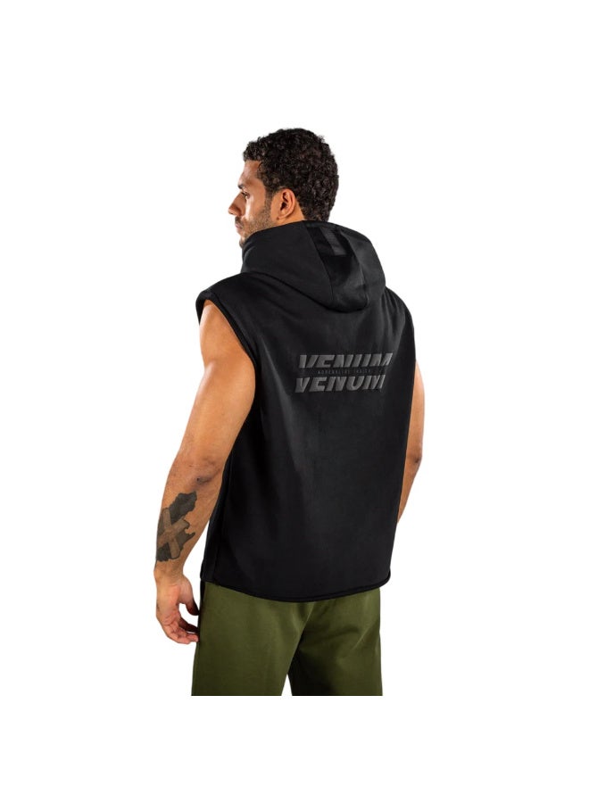 VENUM DIVIDE SLEEVELESS HOODIE BLACK - Image 3