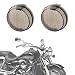 QUASCO 2PCS Smoked Turn Signal Light Lens Covers Turn Signals Lenses Compatible with Honda Shadow VTX 1300 Cruisers Kawasaki Vulcan 2000 1600 Classic Nomad - Image 2