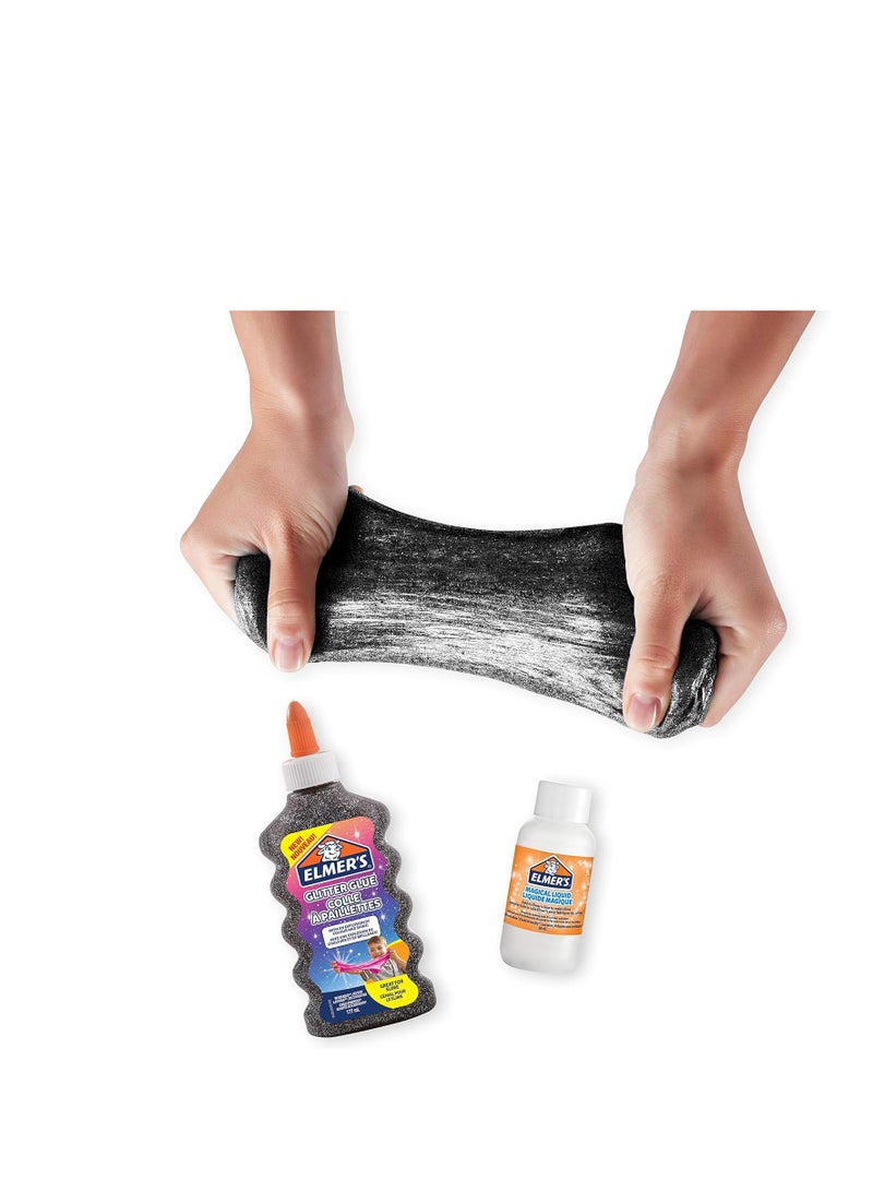 Elmers Elmer's Glitter 177 ml Liquid Glue, Black - Image 3