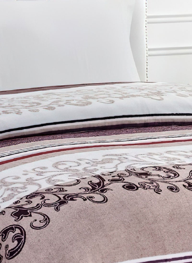 Throw Blanket All Season Warm Lightweight Thermal Super Soft Microfiber Flannel Solid Color Blankets For Couch Bed And Sofa - Image 5