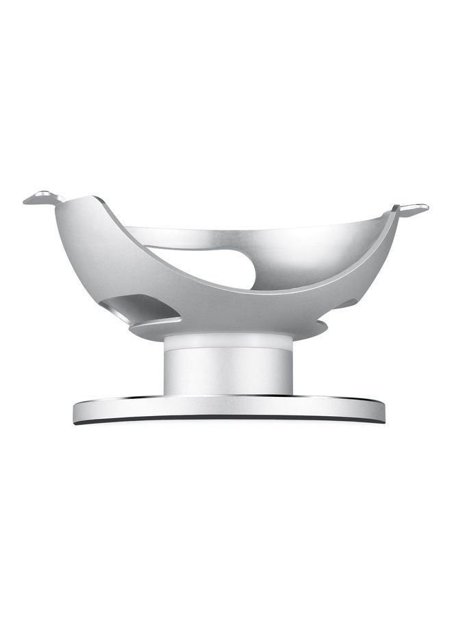 NIBEMINENT Smart Speaker Stand Silver - Image 1