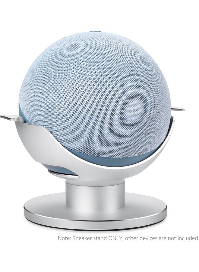 NIBEMINENT Smart Speaker Stand Silver - Image 4