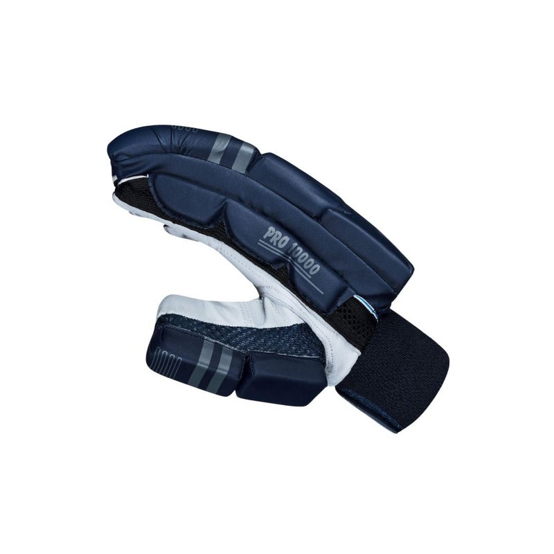 كي أيه قفازات ضرب الكريكيت CA CA Pro 10000 Navy Batting Gloves - Mens, Left Hand - Image 4