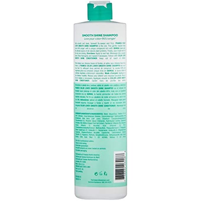 framesi SMOOTH SHINE SULFATE FREE SHAMPOO FOR COLOR TREATED HAIR, 16.9 FL OZ - Image 3