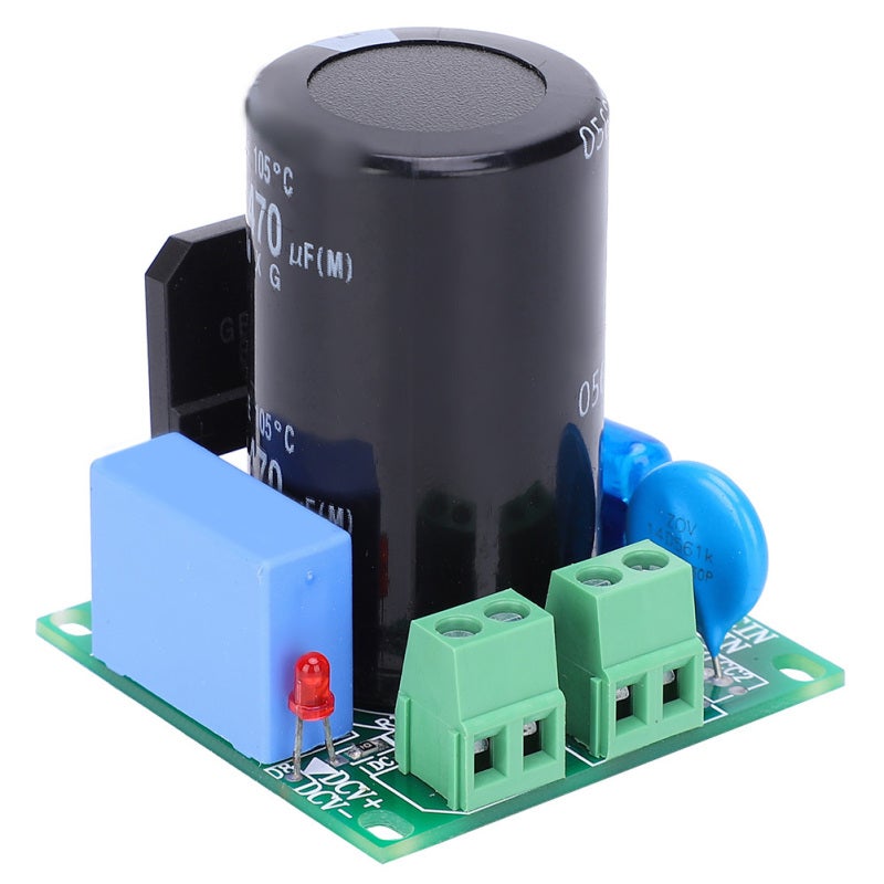وحدة لوحة مقوم مكثف 5A 470UF مدخل AC220V ناتج 0‑300VDC حماية متعددة - Image 3