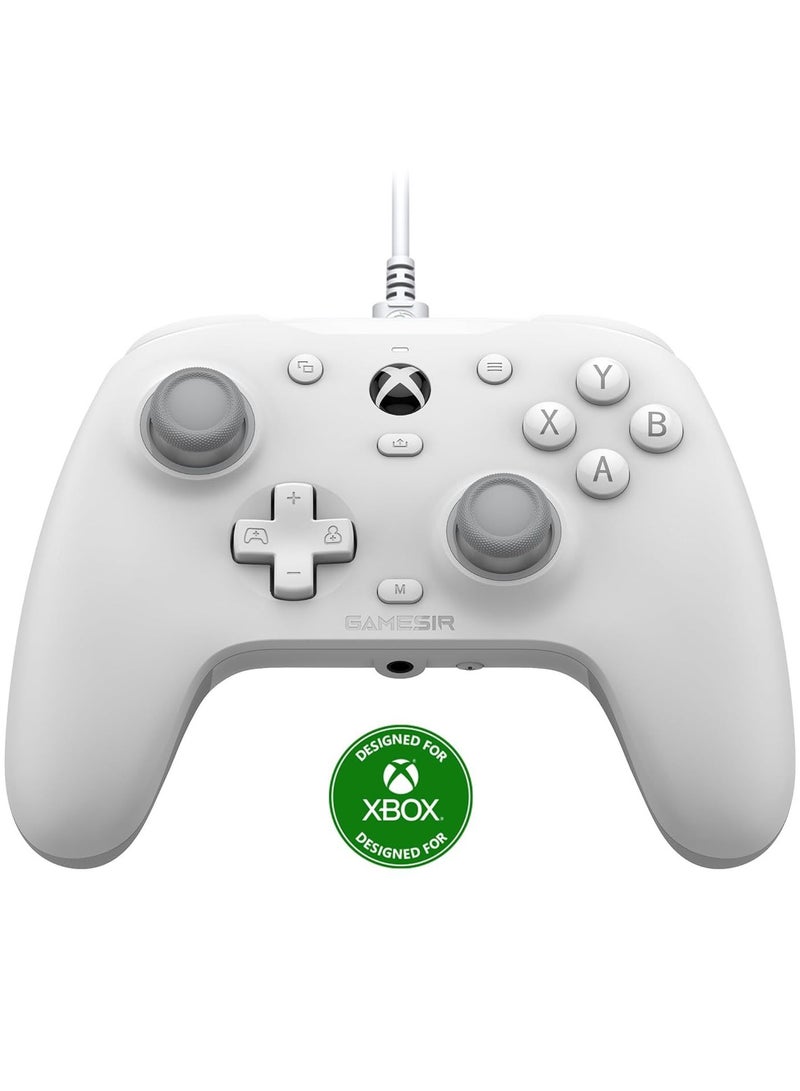 general Classic Gamepad G7HE Wired Xbox Gaming Controller Officially Licensed Controller for Xbox Series X/S Xbox One Windows 10/11 PC Plug and Play Video Game Controller with Hall Effect Sticks / Analog Triggers / Rumble Motors / Microphone Mute Button / Micro Switch Buttons / Back Buttons / 3.5mm Audio Jack - Image 1