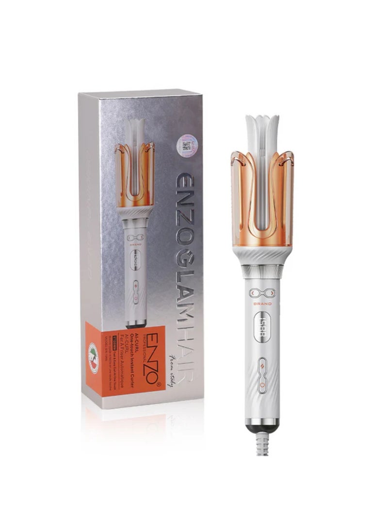 ENZO Professional Automatic Hair Curler – One-Touch Fast & Easy Curling Iron with Ceramic Technology - Image 2