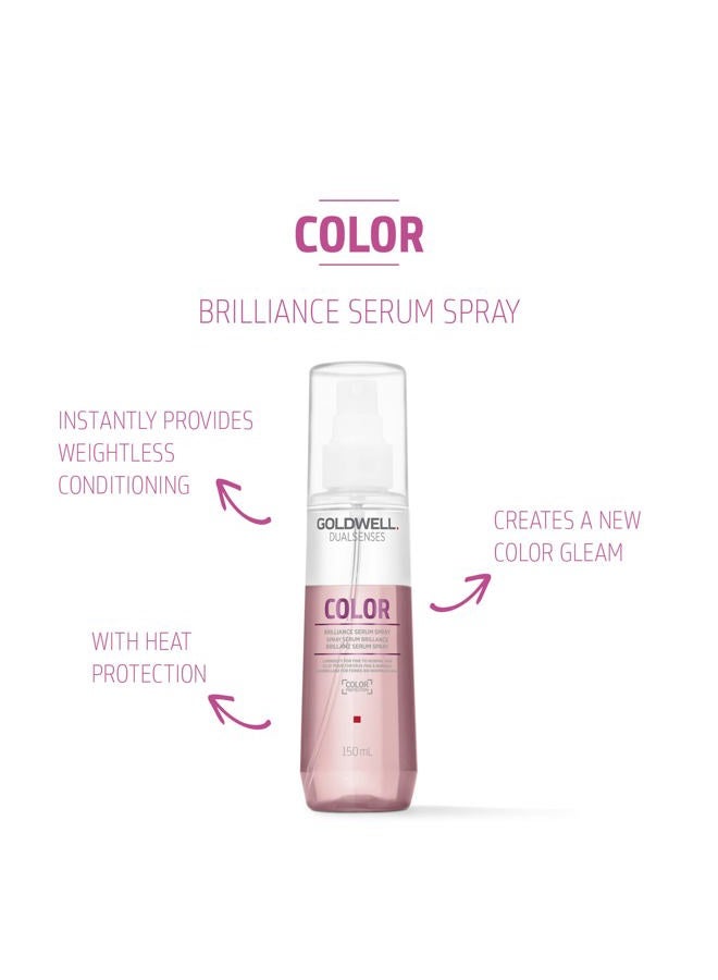 Goldwell Dualsenses Color Brilliance Serum Spray for Unisex - 5 oz - Image 2