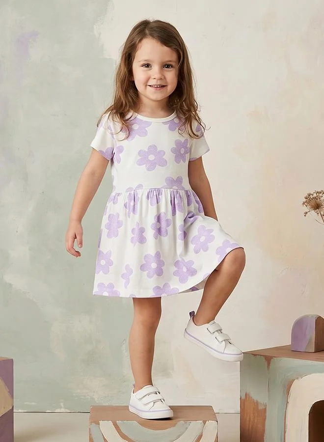 Babies & More Babies & More Toddler Girls Multicolor Dress