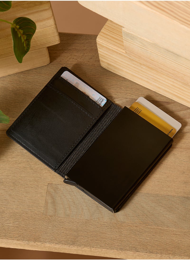 Robert Wood - Pop Up Card Holder Wallet And Pen Gift Set - Image 1