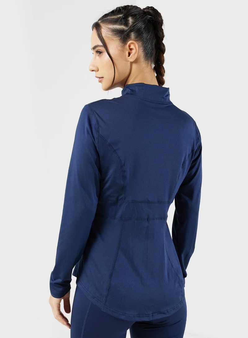 FRWD Zip Through Pocket Detail Jacket