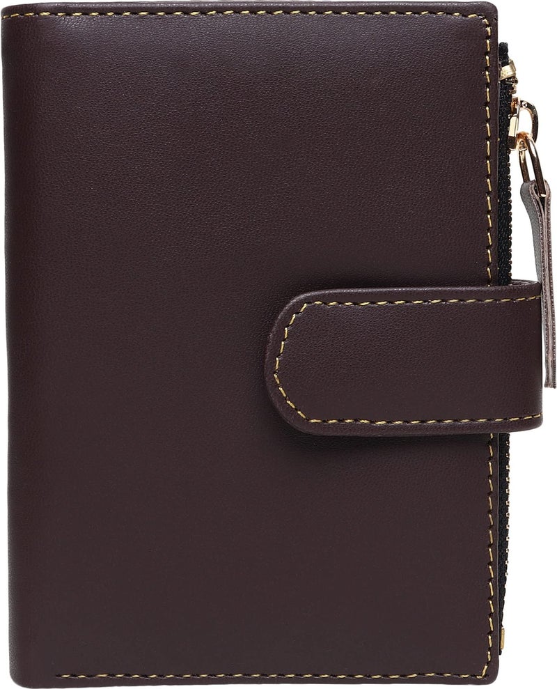 SAMTROH Small Women's Wallet -PU Leather Multi Wallets | Credit Card Holder | Coin Purse Zipper -Small Secure Card Case/Gift Wallet for Women and Girls (Black) - Image 5